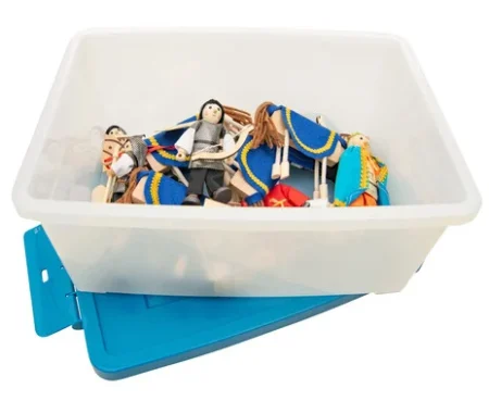 Koninkrijk Set Speelfiguren (behorende bij Ridderburcht) - Afbeelding 2