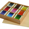 Montessori - Kleurtabletten in houten kist - Afbeelding 2