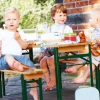 Set opvouwbare banken en tafel (3-delig) - Afbeelding 4