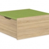 Speelplatform vierkant met opberg lade 75x75cm - Afbeelding 2