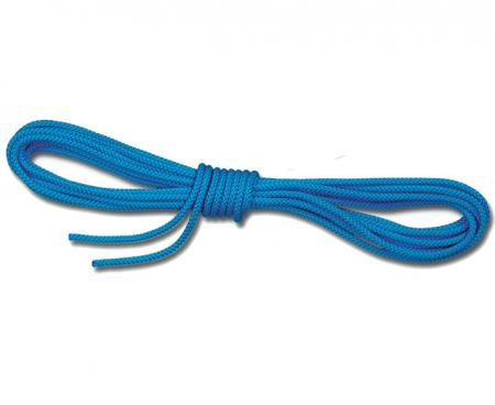 Gevlochten touw 15 m blauw