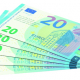 Magnetische euro's aanvulset 20 euro biljetten, 5 stuks