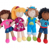Stof Poppen Set 4/St. - Afbeelding 4