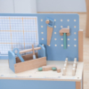 Houten speelgoed gereedschapset - Afbeelding 3