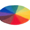 Mat Vilt Regenboog - 50cm - Afbeelding 2