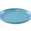 Bord, groot 25 cm, blauw
