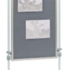 Presentatie bord 75x120 cm-grijs