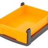 Kleine lade - geel/zwart frame