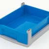 Kleine lade - blauw/grijs frame