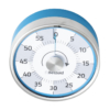 Automatische magnetische timer - blauw - Afbeelding 2