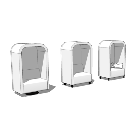 NEST - Akustic Privacy Chair - Afbeelding 3