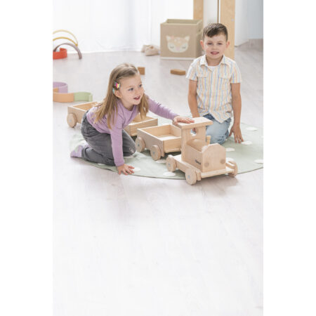 Locomotief met wagons - Afbeelding 7