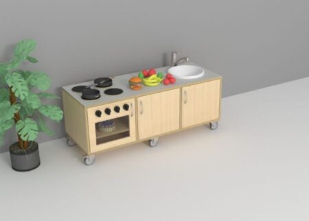 Verrijdbare Keuken H 65cm