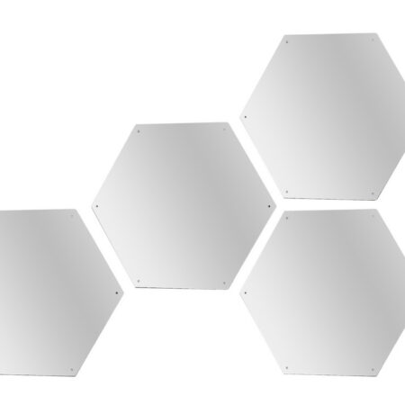 Hexagon Acryl Spiegel Set 4/St.