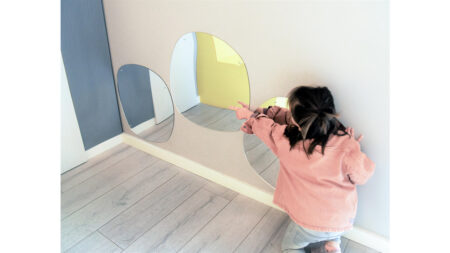 Organische Acryl Spiegel Set 4/St.