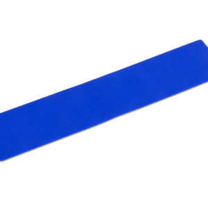 Blauwe vloer markeringslijn van 34 x 7,5 cm, geschikt voor buitenlessen en sportactiviteiten.