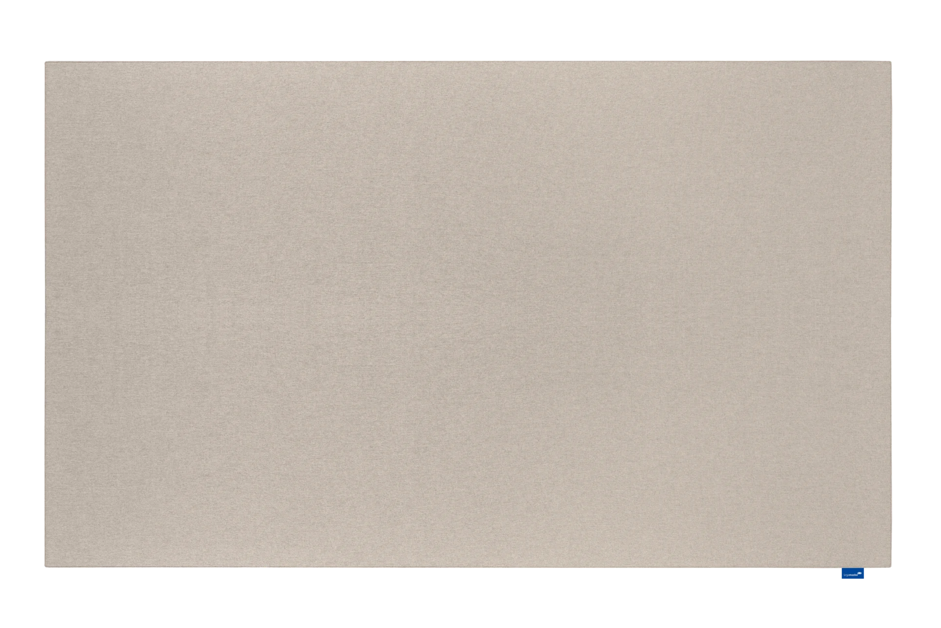 XL Legamaster WALL-UP prikbord in neutrale kleur, ontworpen voor geluidsreductie en informatiepresentatie.