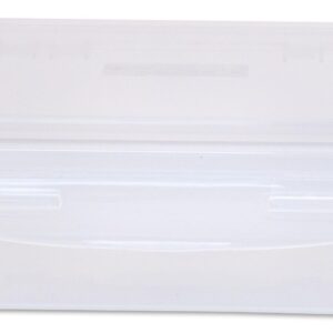 Transparante mini opbergdoos van 200 ml, met een handige sluiting voor het opbergen en sorteren van kleine items.