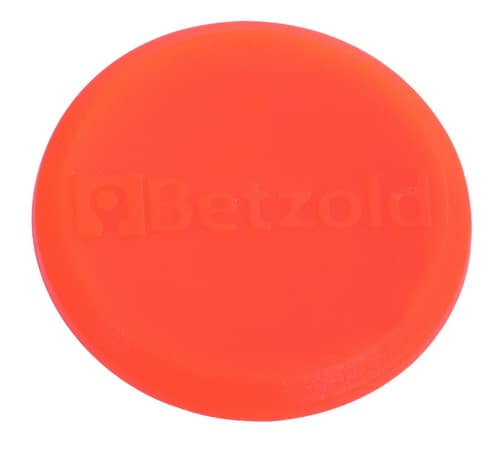 Oranje magneten van 2 cm, set van 10 stuks, geschikt voor gebruik op het bord in klassenmanagement.