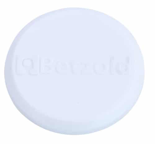 Witte magneten van 2 cm, set van 10 stuks, geschikt voor gebruik op het bord in klassenmanagement.