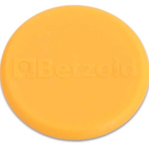 Gele magneten van 3 cm, set van 10 stuks, geschikt voor gebruik op het bord in klassenmanagement.