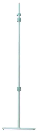 Standaard T-voet Compra paneel in grijs, 194 cm hoog, met stevige basis voor creatieve toepassingen.