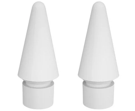 Vervangende tips voor Deqster Pencil Lite, 2 stuks, met extra fijne punten voor precisiewerk in digitaal leren.