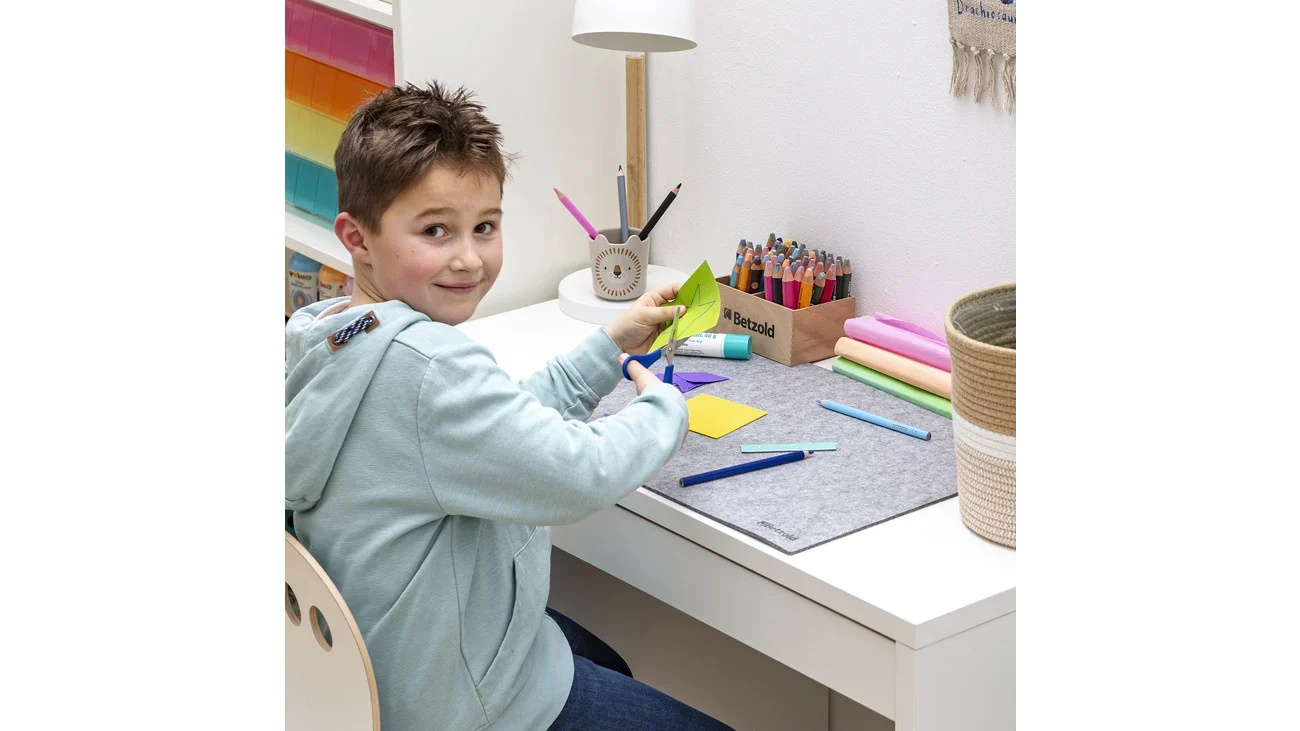 Fluister Matten Vilt in grijs, ideaal voor kinderen om op te zitten tijdens spel en bewegingsactiviteiten.