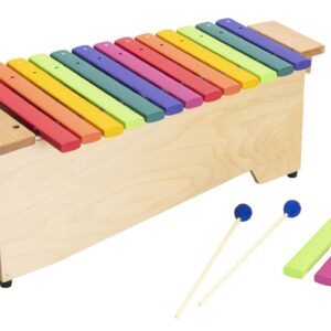 Altxilofoon in Boomwhackers-kleuren, diatonisch, Betzold productafbeelding.