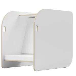 Stijlvol zitelement van de QUIET PLEASE Tandem, ontworpen voor privacy en geconcentreerd werken in kleine groepen.