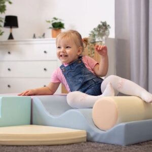 Zacht en kleurrijk Explorer SoftPlay Set met verschillende vormen, ideaal voor fantasierijk spel en ontwikkeling voor kind...